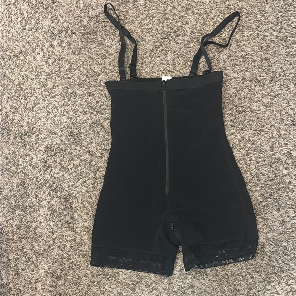 Black Open Bust Shapwear